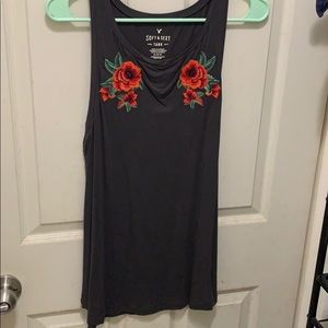 American Eagle Rose Tank Top